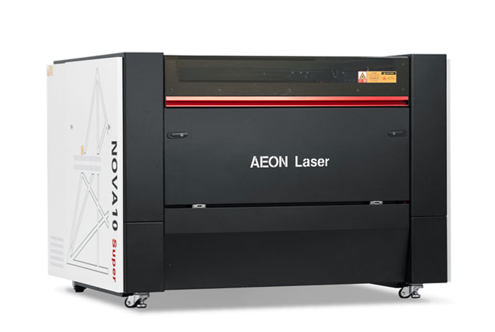 Aeon Nova10 S 辽宁盼盼吧  Professional CO2 Laser Cutter and Engraver three-quarter view