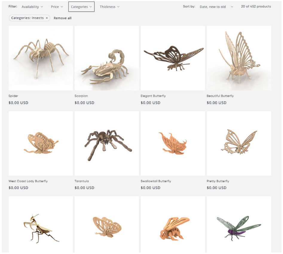 categories